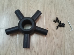 5성 발판, 회전용 의자 액세서리, 크롬/스프레이 의자 Bifma 시험 의자 다리를 분리