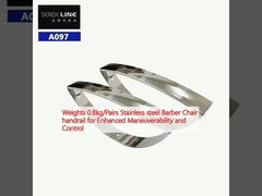 무게 0.8kg/쌍 스테인레스 스틸 면도자리 손잡이 향상 된 기동성과 제어