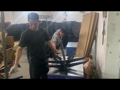 조정 가능한 사무실 의자 바퀴 없는 나일론 플라스틱 5성 의자