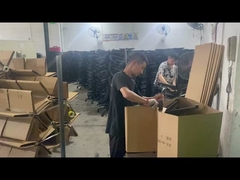 공장 도매 블랙 나일론 사무실 의자 허리 지지 및 바스터와 함께 회전 기지