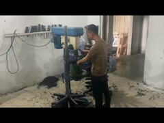 높이를 조절 할 수 있는 검은색 나일론 회전 사무실 의자 기단