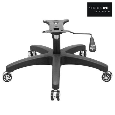 300 파운드 무게 용량 오피스 의자 회전 기지 나일론 5 스타 발 의자 다리