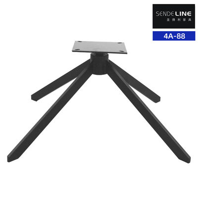 네 다리 소파 사무실 의자 밑바닥 교체 검은 색 직경 700mm
