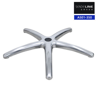 좋은 가격 에르고노믹 오피스 의자 금속 기반 360° 회전 & 높이 조절 알루미늄 합금 내구성 온라인으로