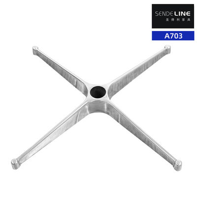 좋은 가격 현대 사무실 의자 금속 기저 교체 내구성 회전 알루미늄 의자 기저 온라인으로