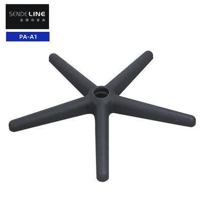 좋은 가격 검은색 흰색 나일론 5성 사무실 의자 회전 기지 360도 회전 온라인으로