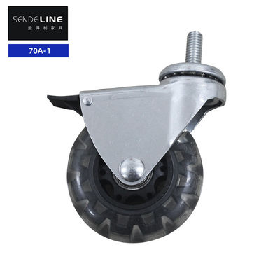 좋은 가격 200kg 로드 금속 검은 사무실 의자 허브 교체 의료 보편적 바퀴 온라인으로