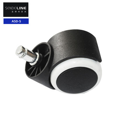 좋은 가격 화이트 엣지 나일론 50mm 사무실 의자 바퀴 교체 Bifma 테스트 온라인으로