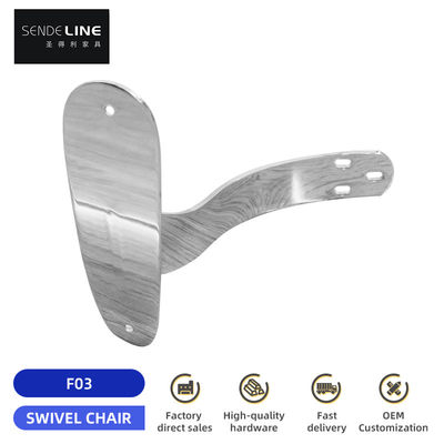 좋은 가격 크롬 접착 철 오피스 의자 팔받침 교체 에르고노믹 대급 의자 온라인으로