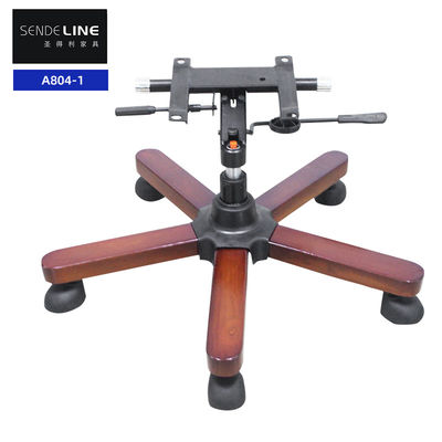 좋은 가격 근대 사무실 의자 액세서리 5성 발판 목재 의자 다리 교체 온라인으로