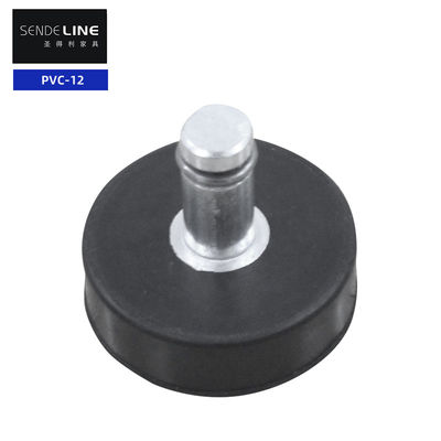 좋은 가격 M11 조정 가능한 테이블 발 43mm 기본 지름 검은 사무실 고무 의자 발 패드 온라인으로