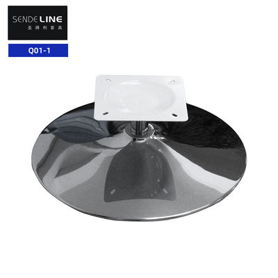 좋은 가격 레저 의자 바 의자 액세서리 360° 회전 코른 플레이트 둥근 회전 의자 기단 온라인으로