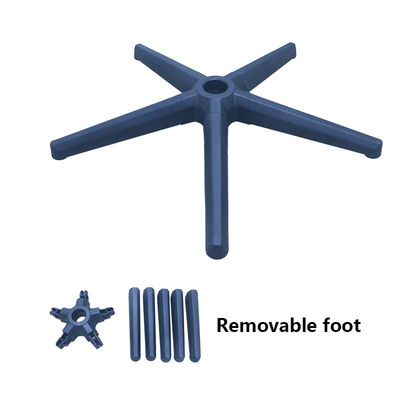 좋은 가격 공장 분해 나일론은 Bifma 테스트를 통과했습니다 오피스 의자 회전 기단 검은 벗겨질 발 모델 온라인으로