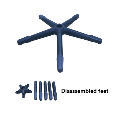 좋은 가격 검은 반지름 380mm 나일론 BIFMA 테스트 오피스 의자 높이 조절과 함께 회전 기지 온라인으로