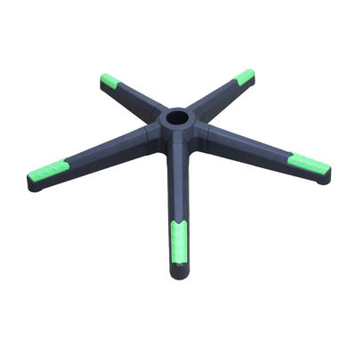 좋은 가격 에르고노믹 해체 사무실 의자 1136kg 나일론 테스트 높이 조정 검은 카스터와 함께 회전 기지 온라인으로