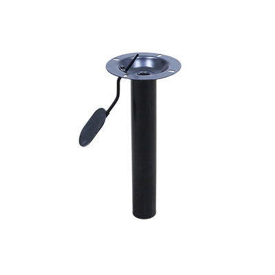 좋은 가격 바 의자 액세서리 철 파이프 금속 장착품 검은색 / 크롬 접착 바 의자 온라인으로