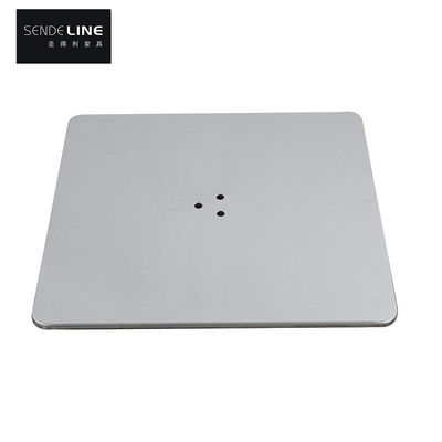 좋은 가격 현대 스테인레스 스틸 바 스톨 액세서리 3 개의 구멍 처리를 가진 고형 철판 의자 기본 온라인으로