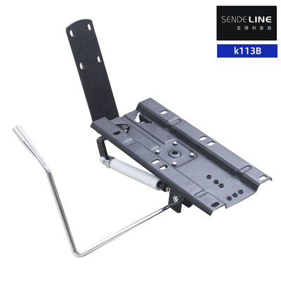 좋은 가격 조정 가능한 후면 누워있는 매트 블랙 철발자리 의자 헤어실용 기본 브래킷 온라인으로