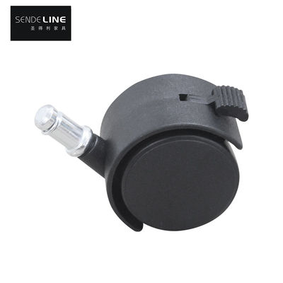 좋은 가격 50kg 부하 용량 오피스 의자 휠 캐스터 에르고노믹 부드러운 롤링 조용한 나일론 캐스터 온라인으로