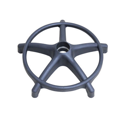 흰색 / 검은색 공기 공무원 의자 바퀴가 있는 바퀴 0.7kg 105mm