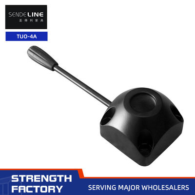 좋은 가격 알루미늄 합금 오피스 의자 장치는 장착 구멍 55X55mm 벽 두께 2.5mm'요구 사항 온라인으로