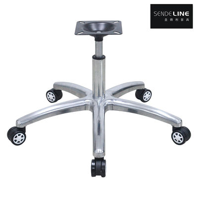 좋은 가격 360° 회전형 에르고노믹 조절식 사무실 의자 알루미늄 합금 기판 5성 의자 다리 온라인으로