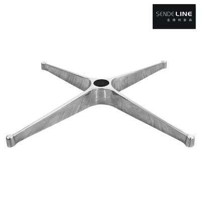 좋은 가격 사무실 의자 4성 기본 닦은 색상 / 크롬 색상 알루미늄 합금 주사 주사 통합 폼 온라인으로