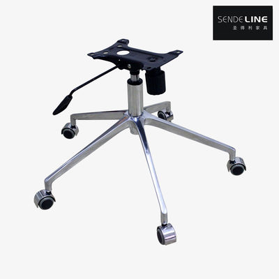 좋은 가격 에르고노믹하게 조절 가능한 사무실 의자, 700mm의 닦은 알루미늄 합금 기지 온라인으로