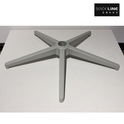 좋은 가격 High-end iron welded office chair base, grey 700/640mm five-star feet 온라인으로