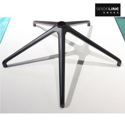 좋은 가격 High-quality aluminum alloy office chair base, black 650mm diameter leisure chair 5-star legs 온라인으로
