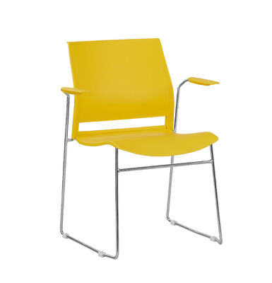 좋은 가격 팔받침 네 현대적인 플라스틱 의자 스타일리시 편안한 적절한 사무실 회의실 대기 공간 좌석 솔루션 온라인으로